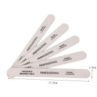 100pcs Archos De Uñas De Madera Profesionales Para Arte De Uñas Y Peluquería 180/240 Lados Doble Para Manicura Y Pedicura UV Gel Tips - details 4