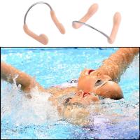 Clavija De Nariz De Silicona Suave Para Natación Protección Nasal Submarina Antichoking Para Natación Surf Y Diversión Adecuada Para Niños Y Adultos - details 0