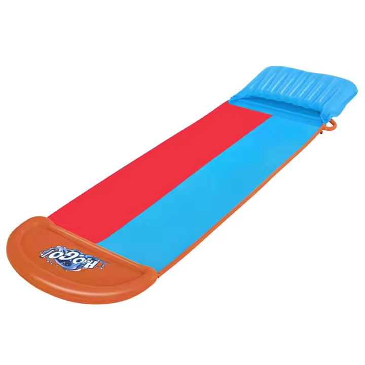 VidaXL Tobogán acuático H2OGo Bestway doble pista multicolor 30,5x472x140 cm - 1