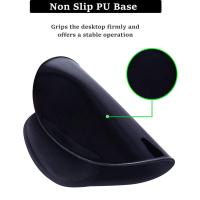 Alfombras de ratón ergonómica y económica con reposamuñecas de espuma de gel y base de poliuretano antideslizante para PC y portátil, resistente y fácil de limpio. - details 2
