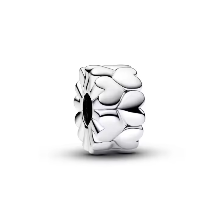 Clip Plata de Ley Patrón Corazón PANDORA 792828C00 - 1