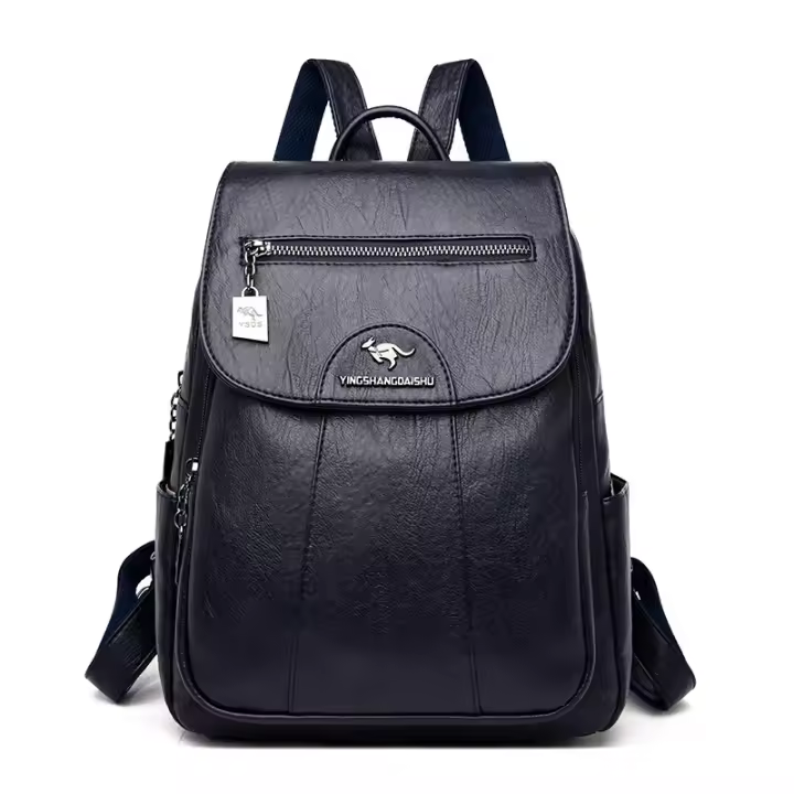 Mochipa Vintage de cuero elegante para Mujer, Bolso hombro Femenino, viaje informal, mochil - 1