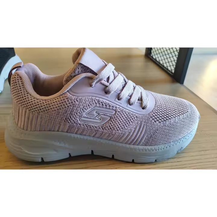deportivas Modelo 101 Marca PERVERSA  Color ROSA y suela GRIS Zapatilla deportiva de Mujer numeracion 36 al 41 Deportivas transpirables para Mujer muy comodas y ligeras para caminar o trabajar - 1