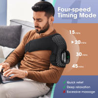 Masajeador magnético deslizante para articulaciones de hombros, dispositivo de terapia de masaje vibratorio con calor para hombros (2025) - details 22
