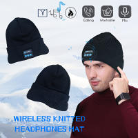 Gorro De Invierno Unisex Con Auriculares Bluetooth Warm Sports Wireless Earphones over the Ear Dynamic Style Para Hombres Y Mujeres - details 0