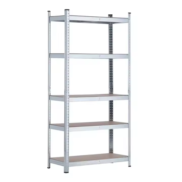 ORION91oficial® - Estantería Metálica Galvanizada | Modular | Almacenaje | 180x90x40cm | Acero y MDF | Antihumedad | Hogar | Trastero | Almacen | Garaje | 5 Baldas Ajustables | Cargas Pesadas 1750Kg | Estantería - spaziOrion91 - 1