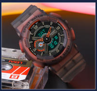 Reloj Deportivo Para Hombre SNADA 2025 Resistente Al Agua Con Pantalla Dual Fluorescente Y Cuarzo Digital Resina Correa Bucle Estilo Sport - details 13