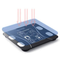 Bascula Grasa Corporal y Muscular, Bascula de Baño con App, Bascula Inteligente para Fitness, Monitor de Composición Corporal con Medición, sin pilas, Sokany - details 1