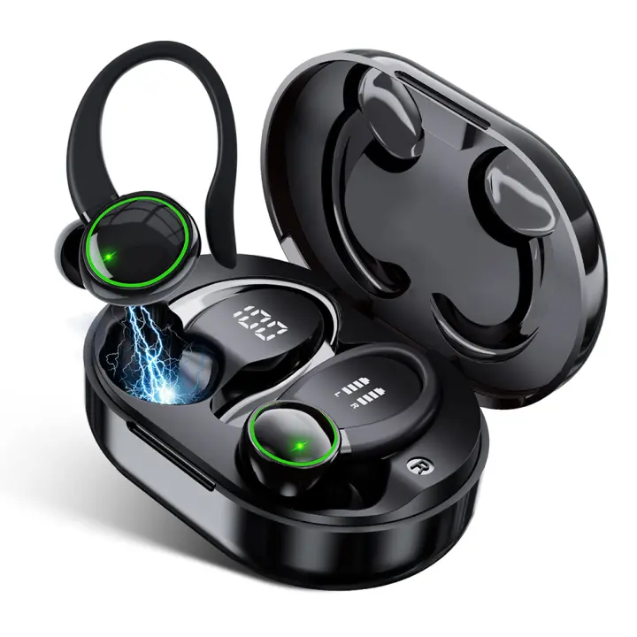 Auriculares Inalámbricos Bluetooth 5.3 Deportivos con Micrófono IP7 Resistentes Al Agua - 1