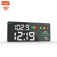 Monitor De Ruido WiFi Dienmern DM165A Con Conexión Tuya Sensor De Temperatura Y Humedad Mètro LED Para El Hogar Inteligente - details 1