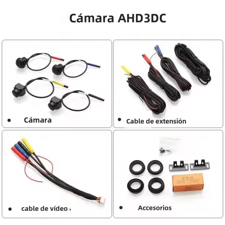 Cámara De Multimedios Para Coche Android Con Función 360 Grados VseeKan Sólo Limitado a Los Sistemas Multimedia Android Con Integración 360 Grados - 1