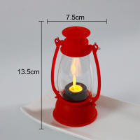 Lámpara De Mesa Calcifer Sin Flama Para La Noche Decorativa Anime Retro De Halloween Candelabro Keroseno Para Dormitorio - details 11