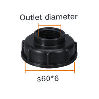 Grifo De Barril De 3/4 Pulgadas Válvula De Transferencia S60 Centro Tapa Giratoria 6 Minutos Grifo Negro De Pacificador Para Jardín - details 6