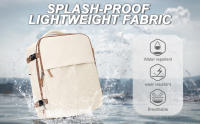 Ryanair-bolsa para ordenador portátil de gran capacidad para mujer, mochila impermeable para viaje de negocios y escuela, equipaje de mano, 40x20x25 - details 2