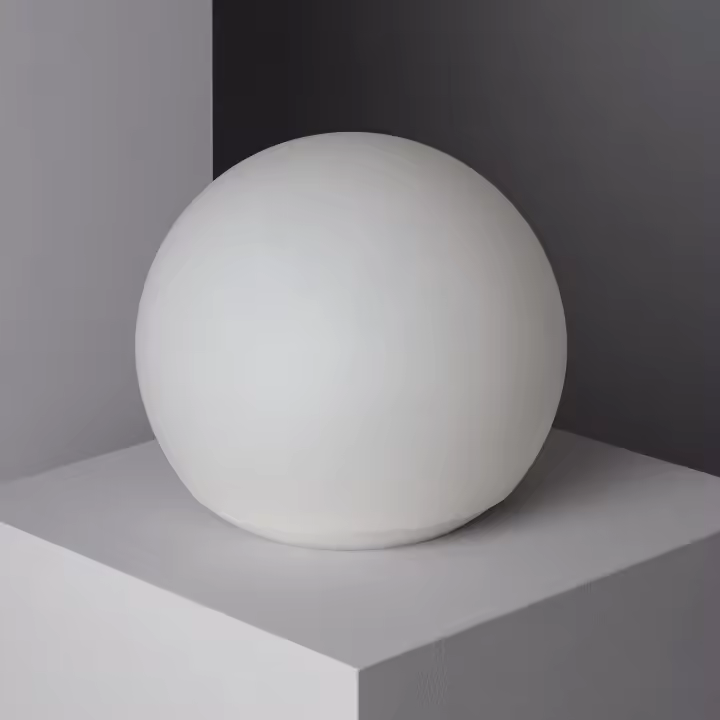 Ledkia Esfera LED Solar 25cm para Iluminación Exterior - Recarga Solar y Sensor Lumínico - 1