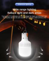 Lámpara LED Recargable USB Para Exteriores 60W Luz De Emergencia Con Gancho Para Camping Pesca Y Luces Nocturnas Portátiles Para Tiendas - details 2