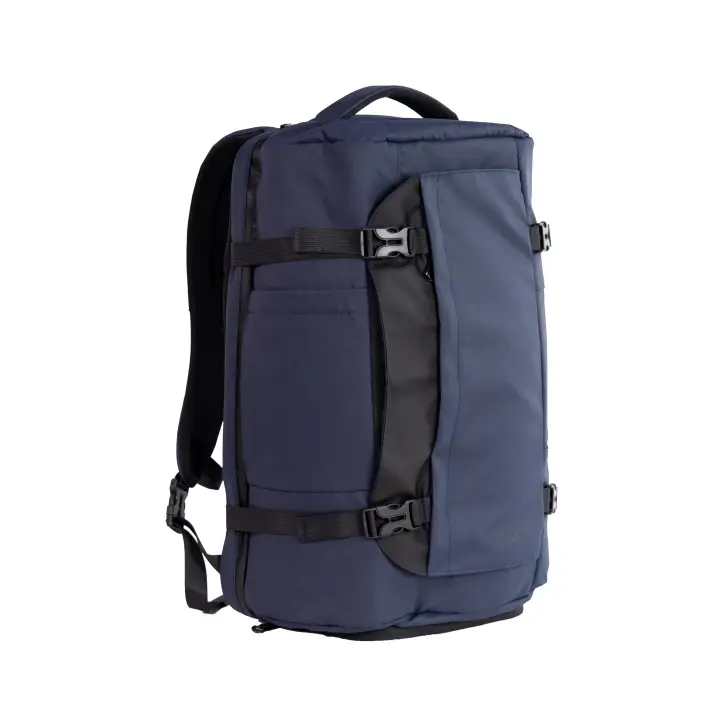 Mochila de Viaje TACORA de Material Reciclado, Resistente al Agua - Bolsa de Viaje de 35L con Compartimentos y Correas Ajustables - 1