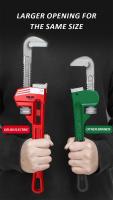 Llave De Tubería Multifuncional DELIXI ELÉCTRICA De 8/10 Pulgadas Herramienta Industrial Pesada Universal Para Mantenimiento - details 0