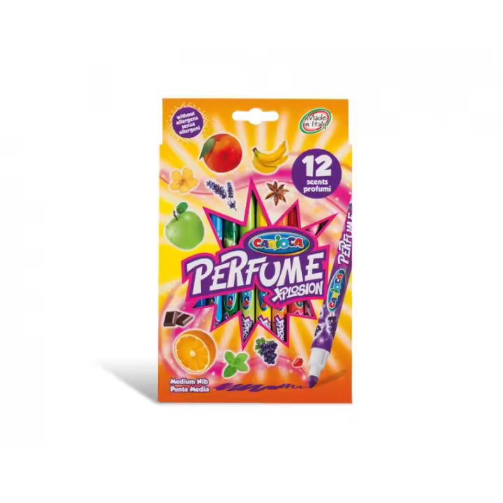 Carioca - Perfume Xplosion rotulador Medio Multicolor 12 pieza(s) 42672 - 1