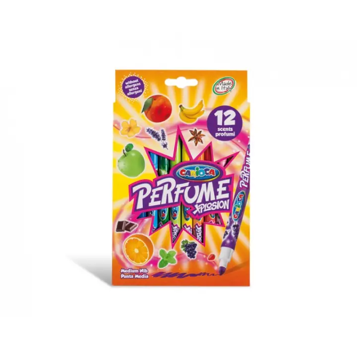 Carioca - Perfume Xplosion rotulador Medio Multicolor 12 pieza(s) 42672 - 1