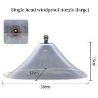 Cubierta De Ventilador Para Riega Máquina De Pulverización a Prueba De Viento Cabeza De Pulverización Atomizadora Para Riego De Jardín Y Agricultura Suministros De Riego - details 1