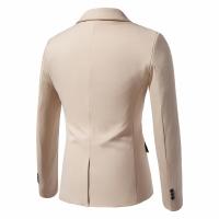 Chaleco De Moda Para Hombre Estilo Coreano Ajustado Color Sólido Casual Primavera Otoño Abrigo Todo En Uno Para Jóvenes - details 10