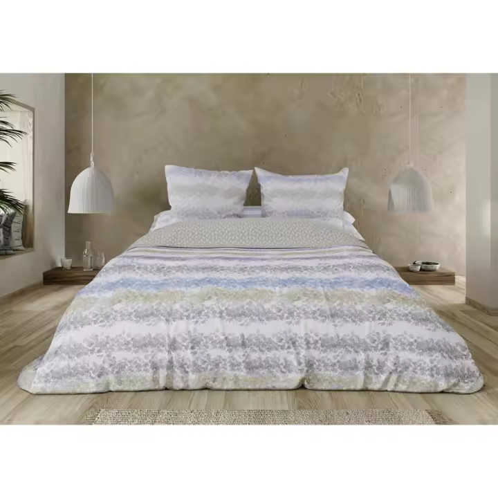 Juego de funda nórdica Pierre Cardin Cesar Multicolor Azul marino Cama de 90 3 Piezas - 1