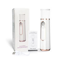Instrumento de belleza nano instrumento de hidratación pulverizador pulverizador hidratante facial pulverizador eléctrico portátil de mano blanco - details 11