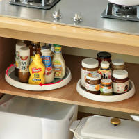 Organizador Giratorio De 2 Niveles Para Cocina Estante Redondo De Almacenamiento Para Condimentos Rack De Especias En Armario Giratorio De Plástico Ecológico - details 5