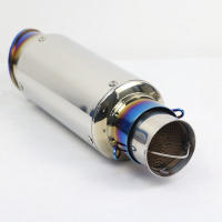 Alconstar Silenciador De Motocicleta 51mm/60mm Con Killer De DB Móvil Eliminador De Ruido Y Sonido Para Carreras Universal En Acero Inoxidable - details 5