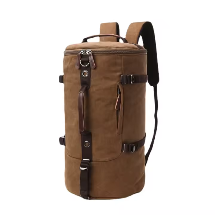 Bolso de viaje de gran capacidad para hombre, mochila de montañismo, bolso de hombro, Cubo de lona, bolso de mano suave, moda - 1