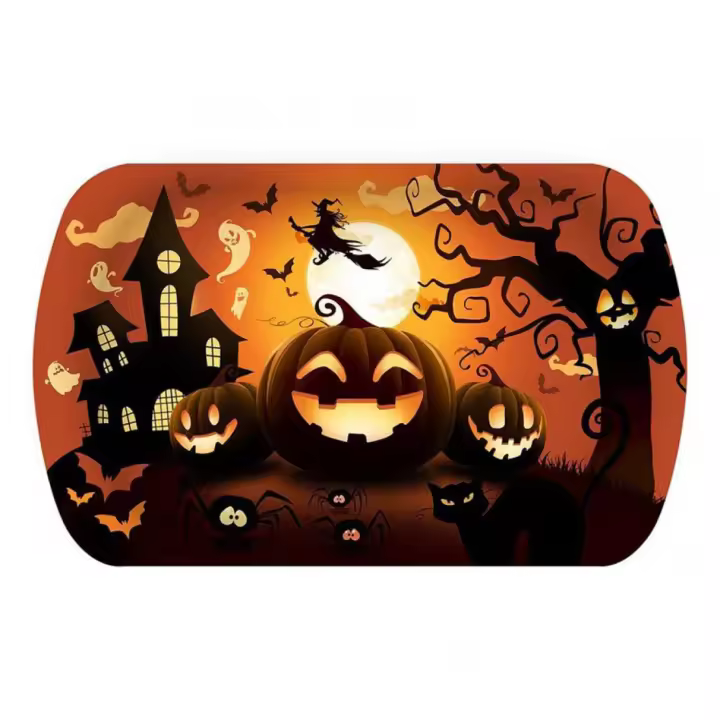 Guirca Bandeja Calabaza de Plástico de 32 cm - 1