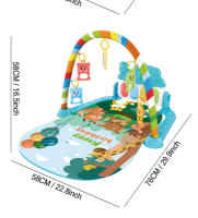 Alfombra De Juego Musical Para Bebés Nuevo Nacido Teclado De Pedal De Piano Tapete De Actividad Para Infantes Alfombra De Fitness Para Crawl Juguete Regalo - details 32