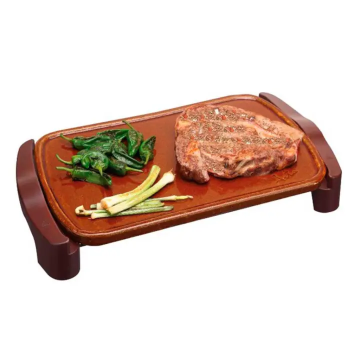 Plancha eléctrica de asar de terracota Jata - 1