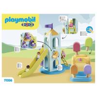 Playmobil 123 parque infantil aventura con tobogán y cabina de helados (71326) - details 1