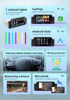 BQCC 1din Reproductor Multimedia Para Coche Pantalla Táctil HD 5 Pulgadas Con Android Auto Carplay Bluetooth USB FM Mirrorlink Universal - details 1