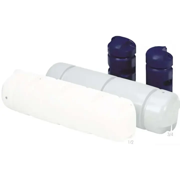 Embarcaciones y equipos Defensas Plastimo Paragolpes 3/4 Estándar 100 Blanco - 1