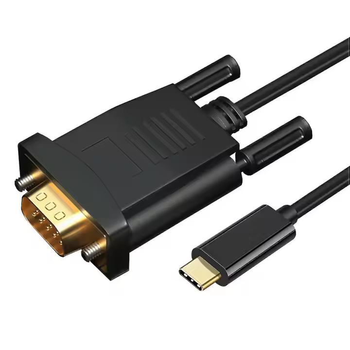 Cable convertidor tipo C a VGA para MacBook de 12 pulgadas (1,8 m) - 1