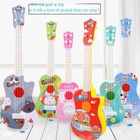 Ukelele Para Niños Juguetes Musicales 4 Cuerdas Pequeño Guitarra Instrumento Educativo Montessori Regalo De Aprendizaje De Música - details 0
