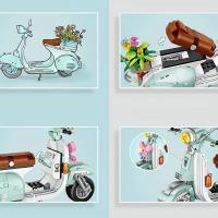 Bloques De Construcción Para Motocicleta Juguetes De Ensamblaje Para Niños Y Niñas Regalos De Cumpleaños Para Adultos Tema Vehículos - details 4
