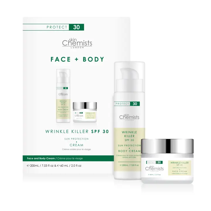 Skin Chemists Crema corporal SPF 30  + Crema de día SPF 30 - 1
