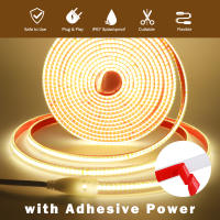 Tira De LED Flexível AC 220V 240Leds/M IP65 Impermeável 10CM Corte 3000K 4000K 6000K Para Decoración Del Hogar Luz De Cadena De Trenzado - details 3
