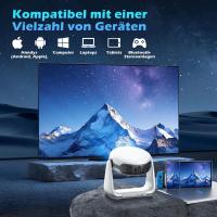 Proyector 4K Exterior con Batería, Autoenfoque y Corrección Trapezoidal | Proyector LED Full HD 1080P Compatible 4K con Bluetooth para Móvil, TV y Cine en Casa - details 3