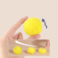 Juguete Para Gatos Y Perros Pelota De Terciopelo Interactiva Y Segura Para Juguetes De Interior Ideal Para Gatos Perros Y Niños - details 4