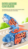 Juguete De Coche De Aleación Con Morfosis De Dinosaurio Para Niños Modelo De Coche De Transporte De Desplazamiento Con Ejector De Pista Regalo De Cumpleaños - details 5