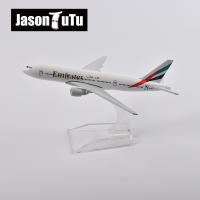 Modelo De Avión JASON TUTU 16cm Boeing 777 Emirates Airlines Metal Escala 1/400 Sin Batería Para Mayores De 14 Años - details 0