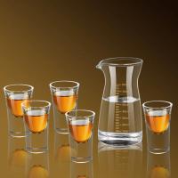Vaso De Licor 15ml Con Fondo Fortalecido Vaso Pequeño Para Bebidas Transparente Vidrio Eco-amigable Para El Hogar - details 1