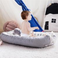 Cuna De Bebé Portátil 85x50cm Con Almohada Y Frontera De Seguridad Algodón Cradle Para Recién Nacidos Lounger Infantil Co-sueño Cuna De Bajo Peso - details 1