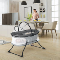 Asalvo Minicuna Plegable Trip Natura de 0 a 6 Meses – Diseño Elegante y Moderno, con Mosquitera y Colchón con Funda, Ideal para Recién Nacidos - details 1