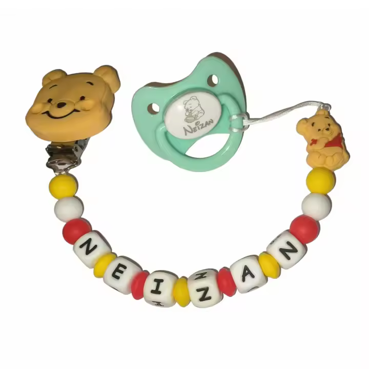 PERSONALIZAMEATUGUSTO CHUPETERO BEBE PERSONALIZADO CON NOMBRE - 1